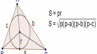 Công thức tính diện tích tam giác khi biết 3 cạnh