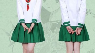 đồng phục học sinh anime
